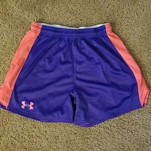 Women's Under Armour Mesh Trophy shorts